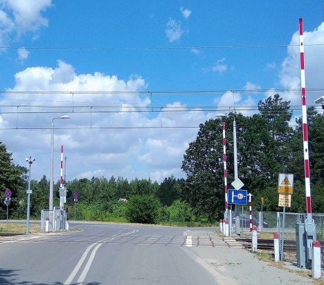 Wiadukt zastąpi przejazd drogowo-kolejowy w Międzyrzecu Podlaskim. Fot. Ryszard Chmielewski/PKP PLK