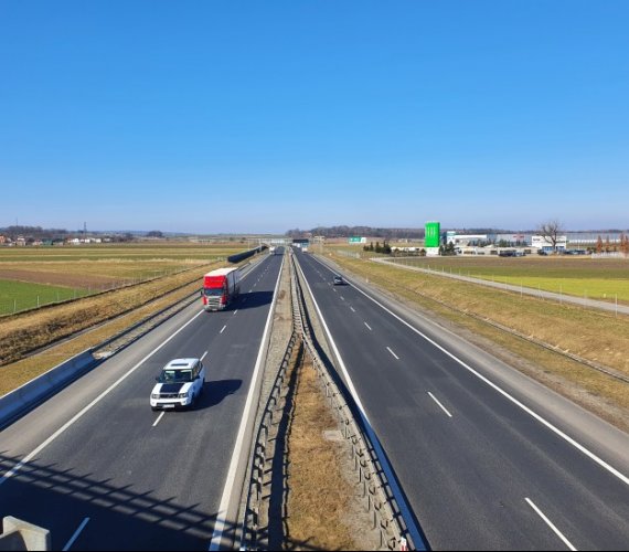 Autostrada A4 w woj. opolskim. Fot. GDDKiA