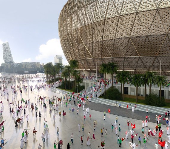 Lusail - stadion finału FIFA World Cup 2022 sercem nowopowstałego miasta