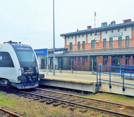 Dworzec na stacji Kościerzyna. Fot. Przemysław Zieliński/PKP PLK