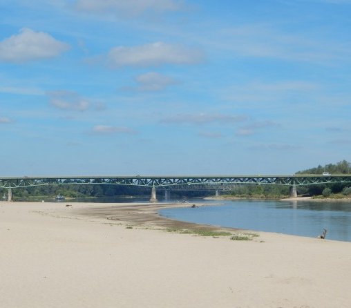 Most przez Wisłę w Górze Kalwarii w ciągu DK50. Fot. GDDKiA