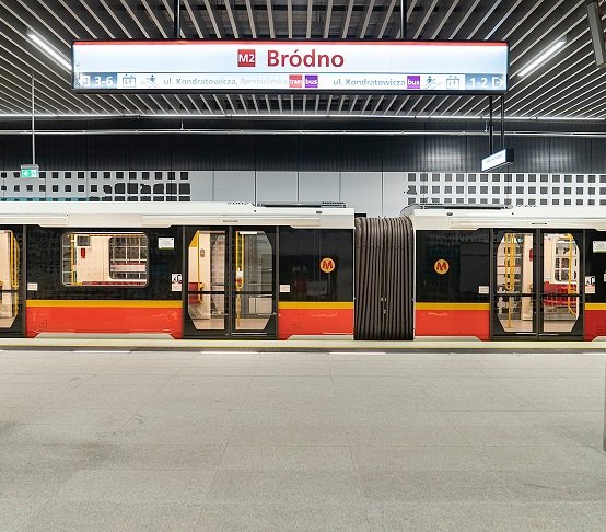 Metro w Warszawie. Oddano odcinek II linii na Bródnie