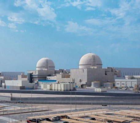 Koreańskie reaktory w elektrowni jądrowej w Zjednoczonych Emiratach Arabskich. Fot. ENEC