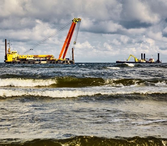 Budowa Baltic Pipe. Fot. Gaz-System