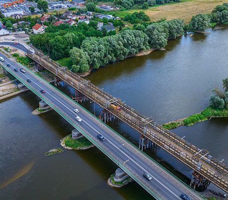 Nowoczesny most typu „extradosed” nową wizytówką Kostrzyna nad Odrą