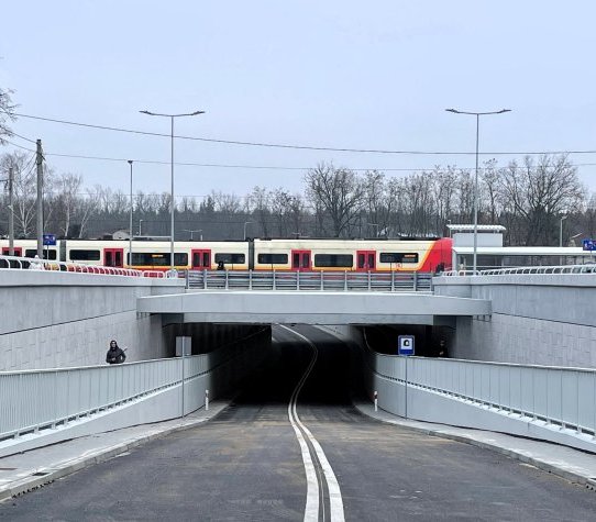 Nowy tunel pod torami w Sulejówku. Fot. Dorota Kuźmińska/PKP PLK