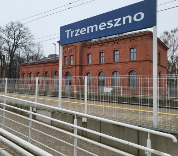 Stacja Trzemeszno. Fot. Radek Śledziński/PKP PLK