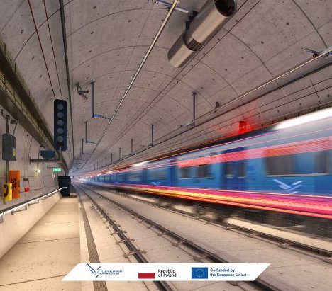 Tunel kolei dużych prędkości CPK ma pozwolenie na budowę. Źródło: CPK