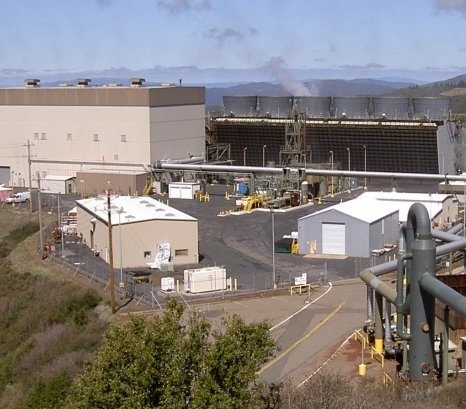 Elektrownia geotermalna w Kalifornii. Fot. Stepheng3/wikimedia