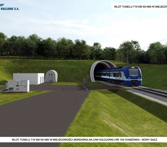 To będzie najdłuższy tunel w Polsce. Źródło: PKP PLK