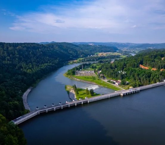 Elektrownia Wodna Rożnów. Fot. Tauron