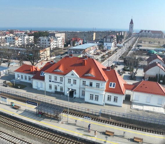 Stacja Władysławowo. Fot. Damian Strzemkowski/PKP PLK