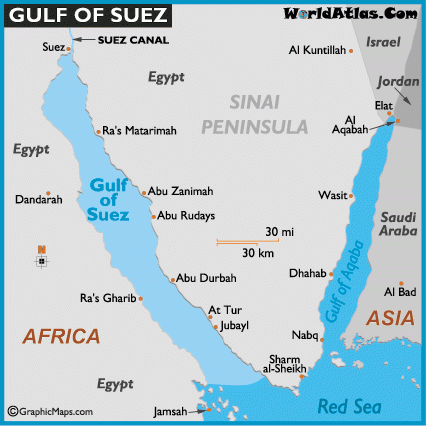 rejon Zatoki Sueskiej