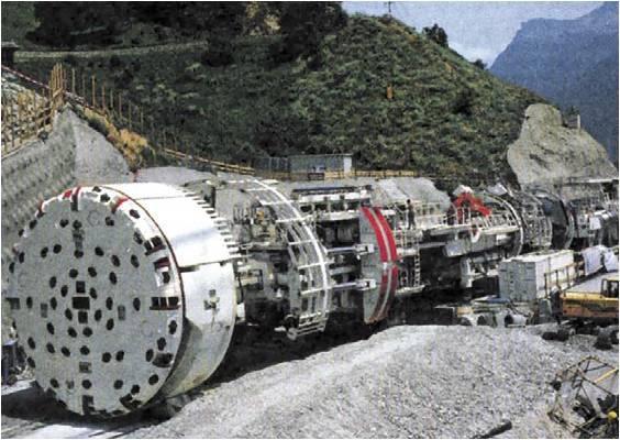 Budowa tuneli w Szwajcarii