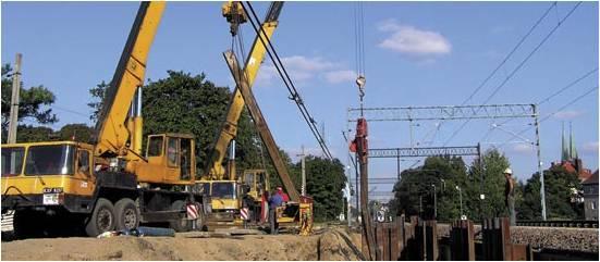 Budowa wiaduktów kolejowych w Olsztynie