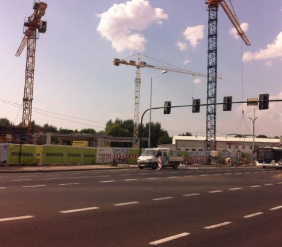 Ul. Kapelanka w Krakowie. Fot. z archiwum Skanska S.A.