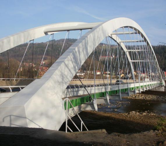 Nowy most w Makowie Podhalańskim. Fot. z archiwum GDDKiA o. Kraków