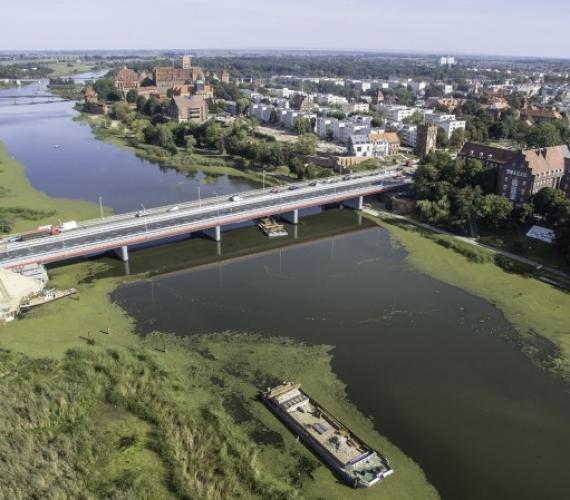 Most w Malborku /Fot. GDDKiA
