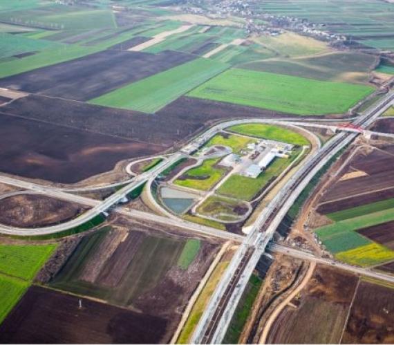 Autostrada A4 Jarosław Wschód do w. Przemyśl. Fot. GDDKiA