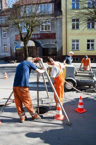 Renowacja studni kanalizacyjnych w Wałczu