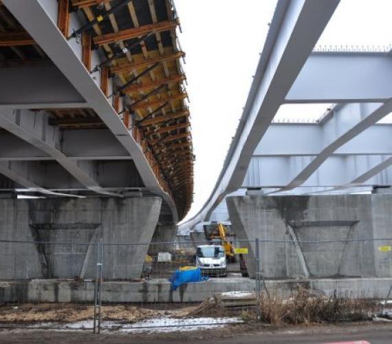 Budowa mostu w Toruniu. Fot. z archiwum Link PR