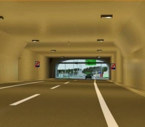Przygotowania do budowy tunelu w ciągu S7 /Fot. GDDKiA