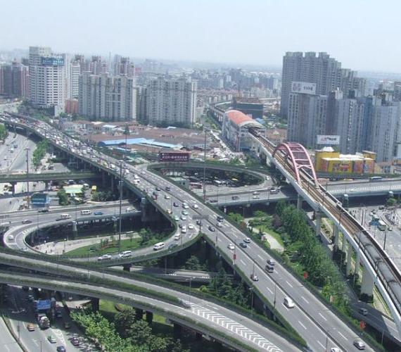 Middle Ring Road w Szanghaju. Fot. Tunnel Talk