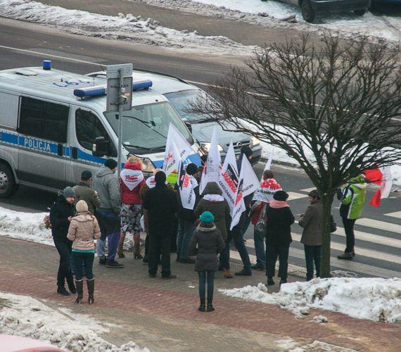 Protesty w Jastrzębiu-Zdroju. Fot. JSW S.A.