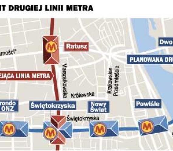 Centralny odcinek II linii metra w Warszawie