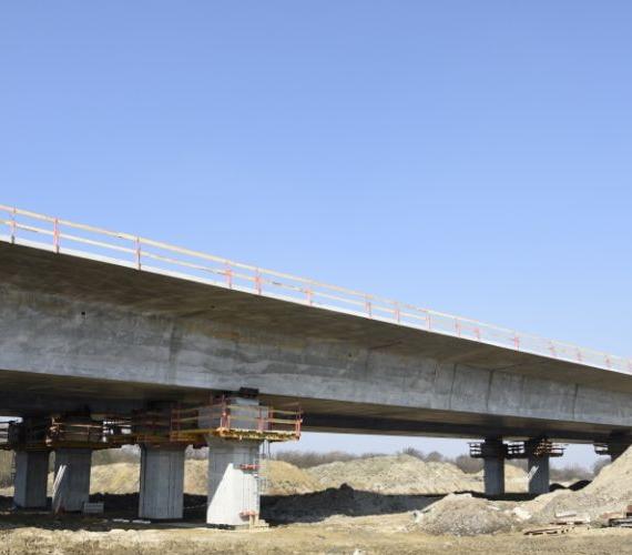 Budowa mostu nad Widawą w ciagu S5. Fot. Astaldi