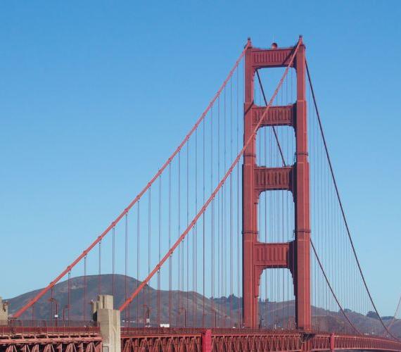 Most Golden Gate. Fot. freeimages.com