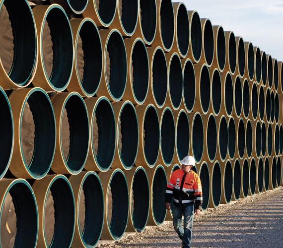Rury do budowy Gazociagu Północnego. Fot. Nord Stream AG