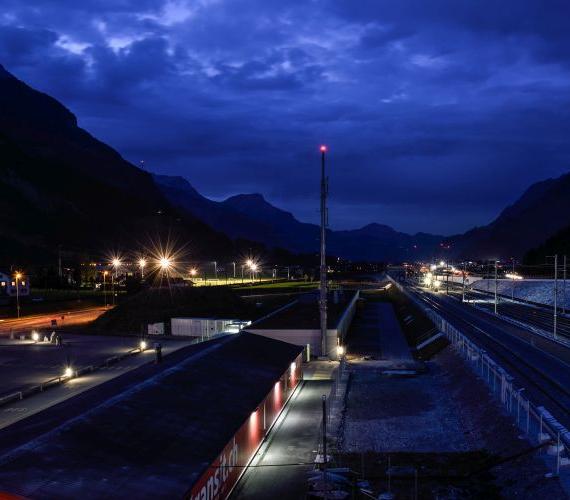 Tunel Gottharda. Fot. Gottardo2016