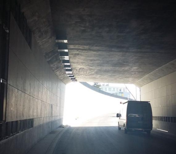 80-metrowy tunel w Warszawie /Fot. Strabag