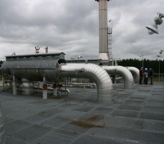 Kopalnia gazu w Dębnie. Fot. z archiwum PGNiG