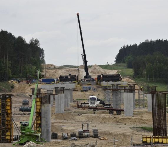 Budowa drogi ekspresowej S51. Fot. GDDKiA
