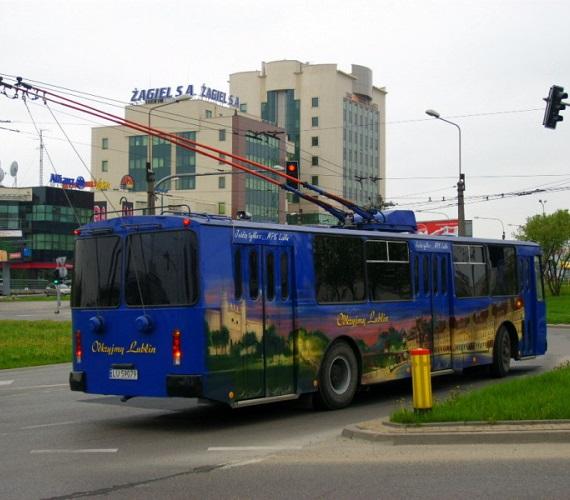 W Lublinie jest ponad 61 km trakcji trolejbusowych. Fot. MPK Lublin