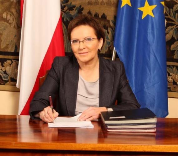 Premier Ewa Kopacz. Fot. KPRM