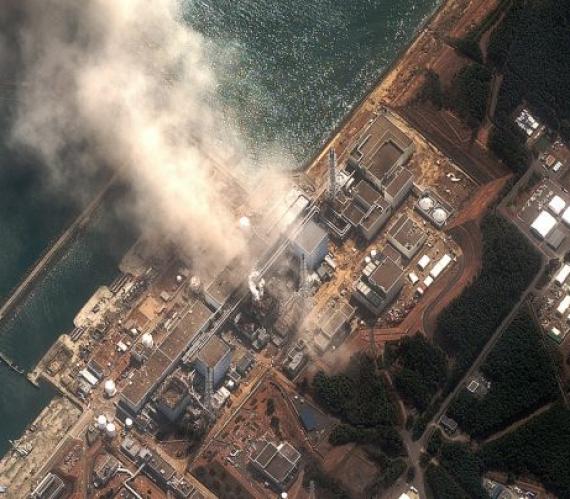 Elektrownia atomowa Fukushima I / Fot. DigitalGlobe