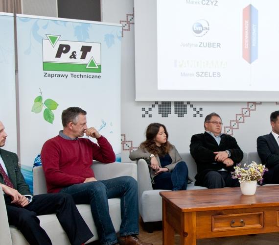 Od lewej: Michał Raszka, Marek Szeles, Justyna Zuber, Ziemowit Nowak, Piotr Ziętara, Marek Czyż / fot. Quality Studio dla www.inzynieria.com
