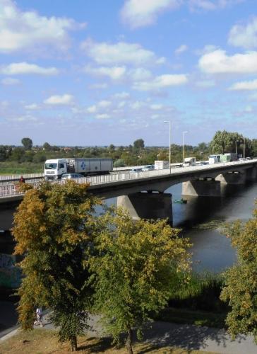 Most przez Nogat. Fot. Wojciech Głowiński/GDDKiA o. Gdańsk