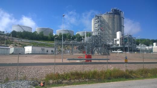 Terminal LNG w Lysekiel. Fot. Gasum