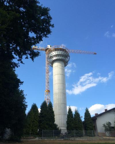 Wieża radarowa w Zabierzowie. Fot. inzynieria.com