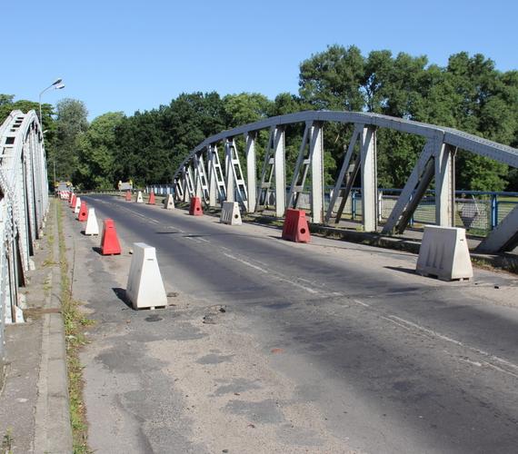 Istniejący most w Skwierzynie. Fot. Urząd Marszałkowski Województwa Lubuskiego