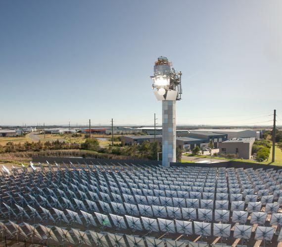 Elektrowina słoneczna w Newcastle. Fot. CSIRO 