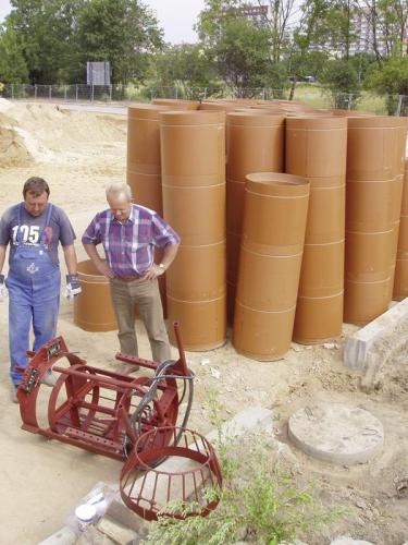 Testy nowego urządzenia do renowacji przewodów kanalizacyjnych metodą shortliningu w Białymstoku
