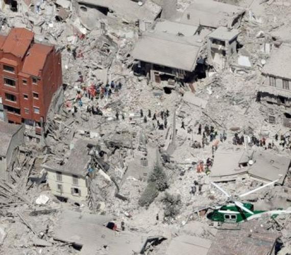 Trzęsienie ziemi w środkowych Włoszech. Fot. AP