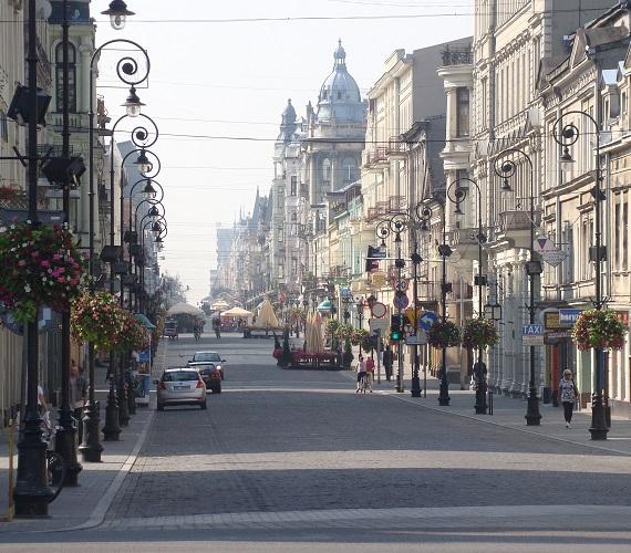 Ulica Piotrowska w Łodzi. Fot. Wikimedia.org