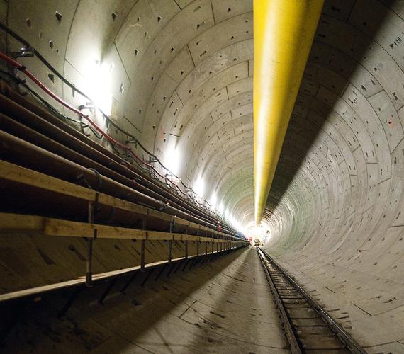 Mieszanka wypełniająca GRUNTON na budowie tunelu pod Martwą Wisłą w Gdańsku