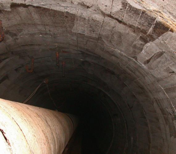 Fot. 1. Widok wnętrza tunelu